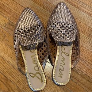 Sam Edelman Rose Gold Mules — 9